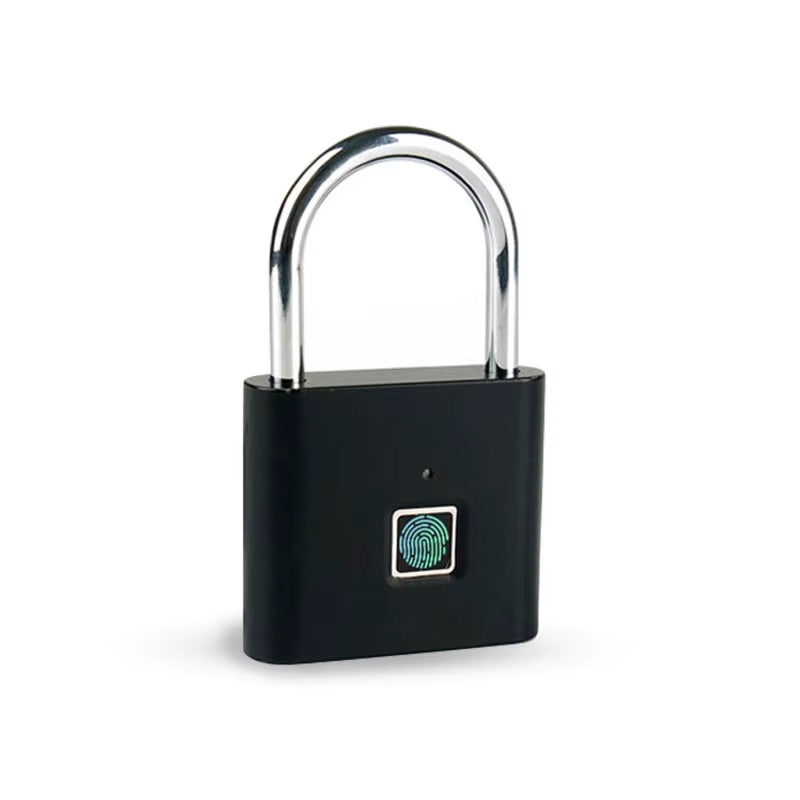 Biometric Door Lock Keyless Fingerprint Padlock Security Fingerprint Lock Electric Luggage Case Smart Lock Anti-Theft Door Lock