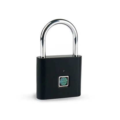 Biometric Door Lock Keyless Fingerprint Padlock Security Fingerprint Lock Electric Luggage Case Smart Lock Anti-Theft Door Lock