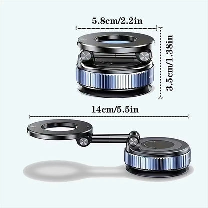 Magnetic Car Phone Holder 360 Degree Rotation Vacuum Adsorption Strong Suction Holder for Mobile Phonecar Bracket  2026